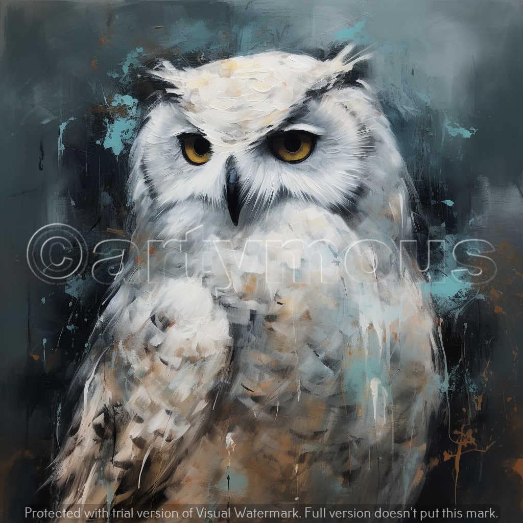Snowy Owl by Rose Phillips