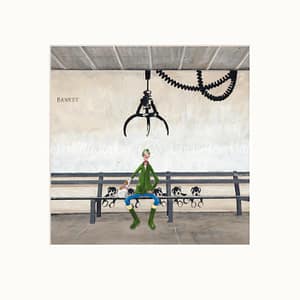 Gorlestone Banksy's by Chriss Ross Williamson