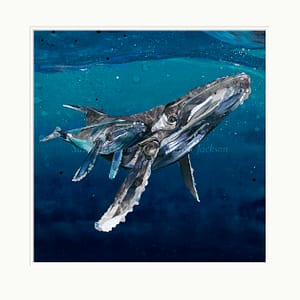 Mother's Song - Mounted print