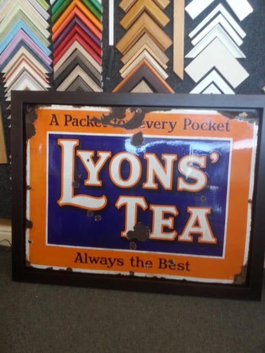 Our bespoke frame service for unusual shaped pictures and items. Framing service in Long Eaton, Nottinghamshire
