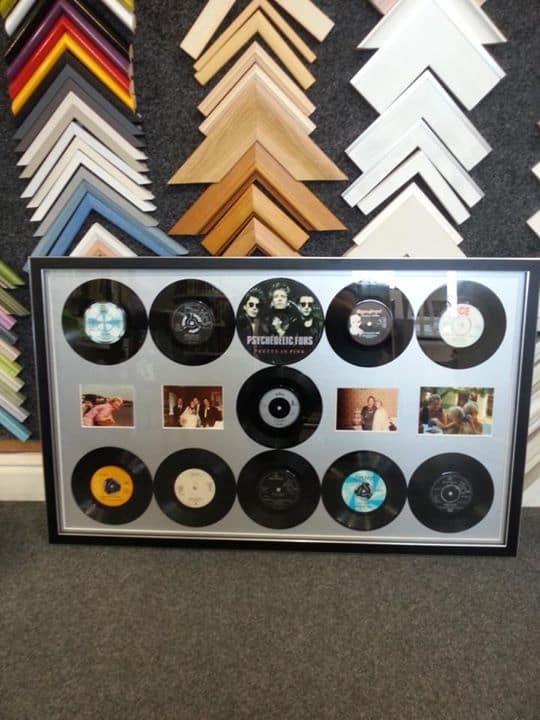 Our bespoke frame service for unusual shaped pictures and items. Framing service in Long Eaton, Nottinghamshire