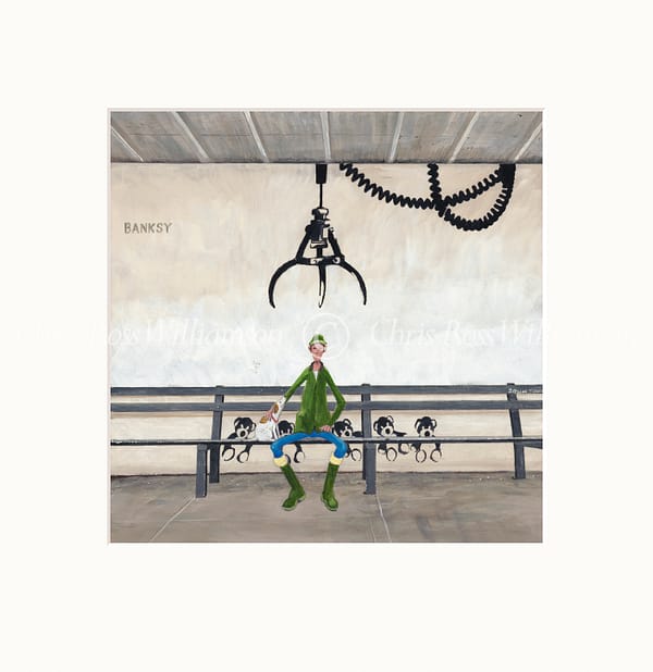 Gorlestone Banksy's by Chriss Ross Williamson